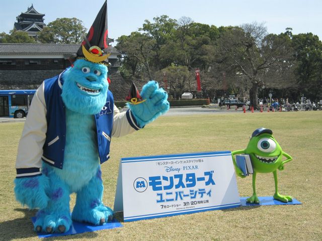映画『モンスターズ・ユニバーシティ』マイクとサリーが全国に出没！フォトギャラリー（2枚目）