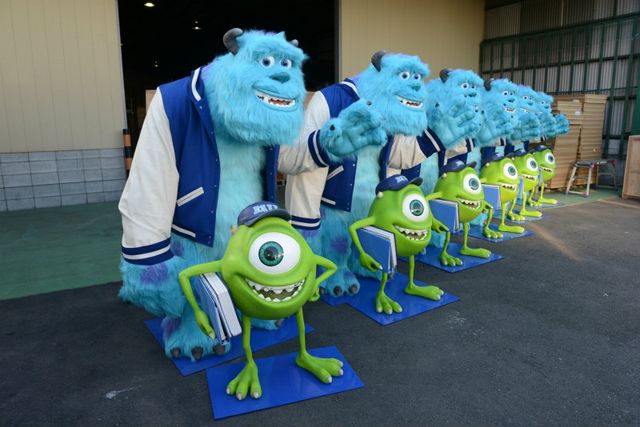 映画『モンスターズ・ユニバーシティ』マイクとサリーが全国に出没！フォトギャラリー（6枚目）