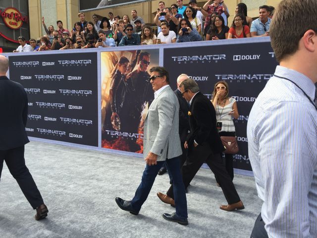 シュワちゃんに大歓声！スタローンも登場の『ターミネーター』LAプレミアフォトギャラリー（5枚目）