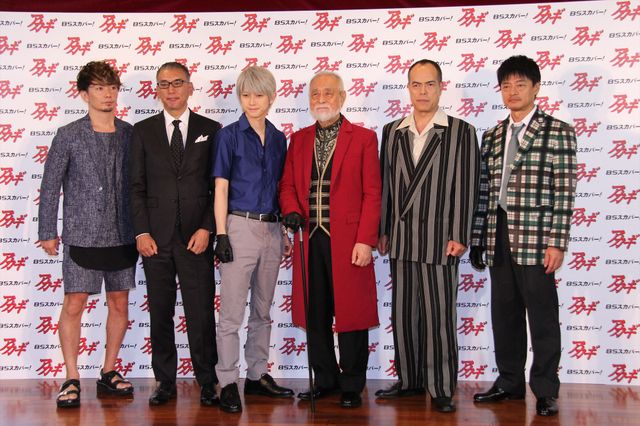 こんな和やかなアカギと鷲巣は初めて!?ドラマ版「アカギ」製作発表会フォトギャラリー（14枚目）