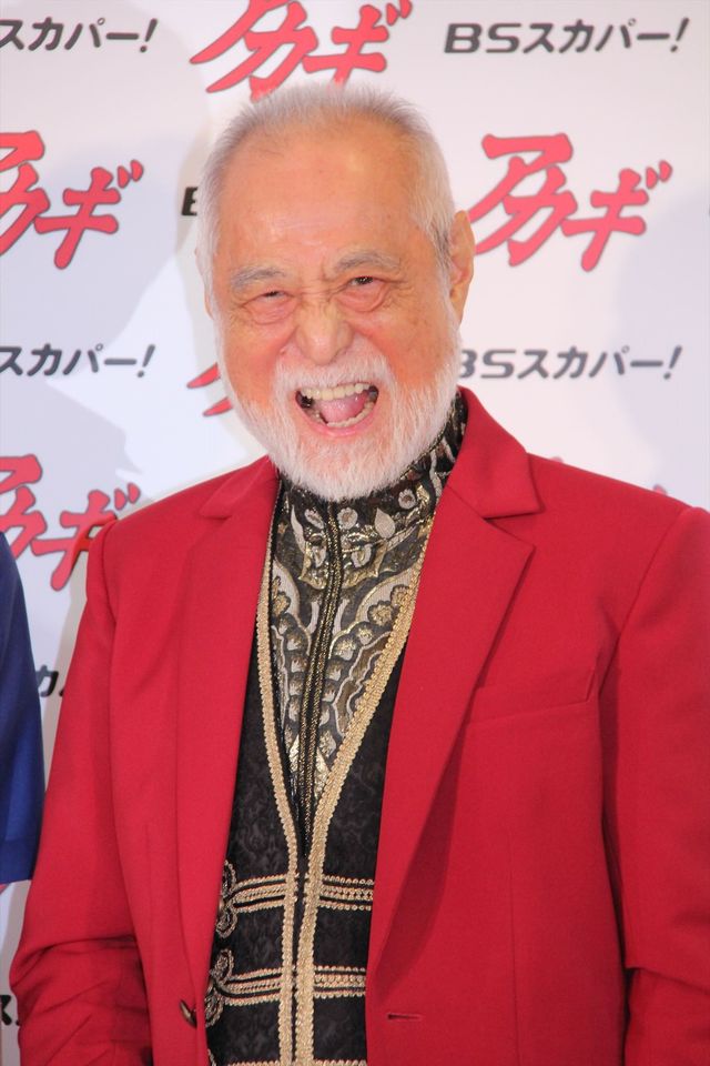 こんな和やかなアカギと鷲巣は初めて!?ドラマ版「アカギ」製作発表会フォトギャラリー（18枚目）