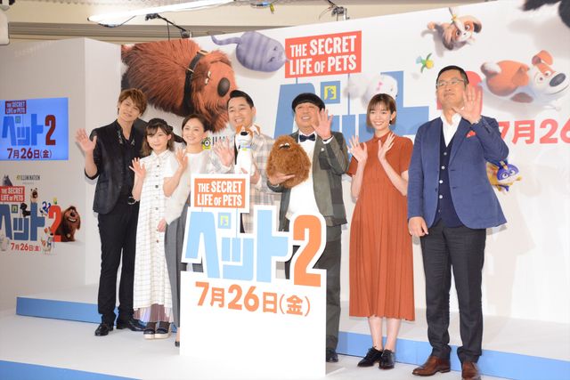 佐藤栞里、永作博美、宮野真守ら出席！『ペット2』吹替版完成会見（14枚目）