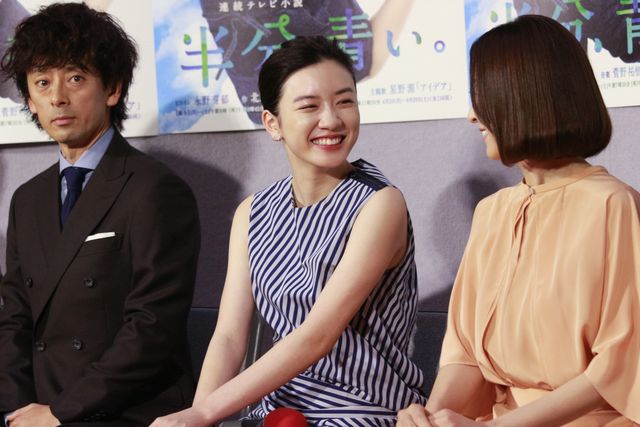 笑顔がまぶしい永野芽郁！朝ドラ「半分、青い。」（6枚目）