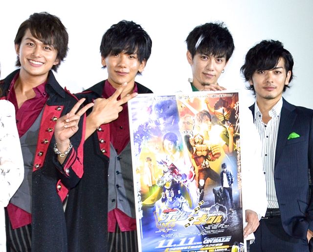 「仮面ライダー鎧武」青木玄徳＆松田岳らキャスト大集結！フォトギャラリー（3枚目）