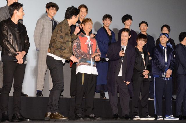 イケメン大集合！『HiGH&LOW』最終章 完成披露試写会：フォトギャラリー