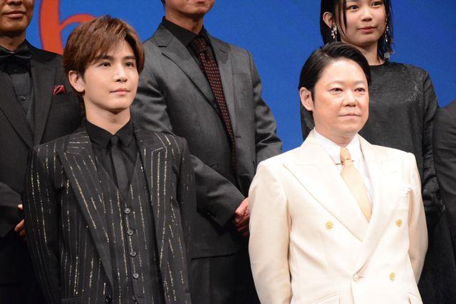 阿部サダヲだけスーツの色が!?岡田健史、岩田剛典らと『死刑にいたる病』完成披露試写登壇（19枚目）