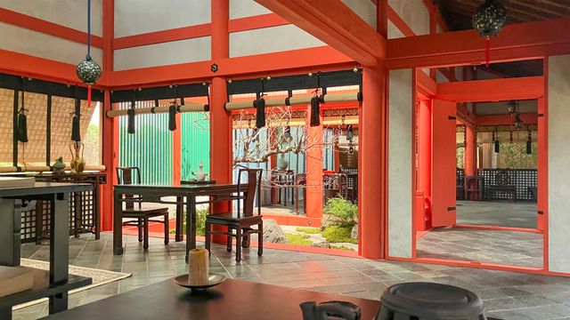 隆家の執務室＆政庁・客館「光る君へ」セット美術（7枚目）