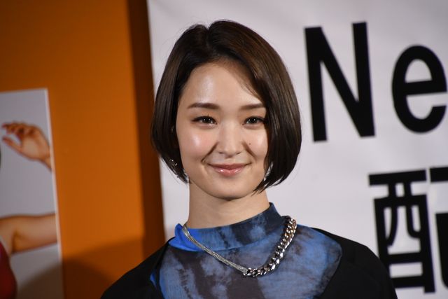 号泣のゆりやん、“愛”の竹刀打ち！唐田えりか、剛力彩芽と「極悪女王」完成報告会（14枚目）