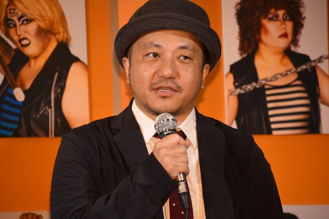 号泣のゆりやん、“愛”の竹刀打ち！唐田えりか、剛力彩芽と「極悪女王」完成報告会（34枚目）