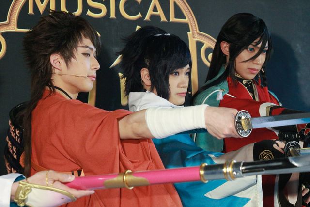 「ミュージカル『刀剣乱舞』 ～結びの響、始まりの音～」公開ゲネプロ（4枚目）