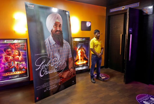 9月1日、 インドのヒンドゥー語映画産業「ボリウッド」は壊れているかもれしれない。アーメダバードの映画館で8月撮影