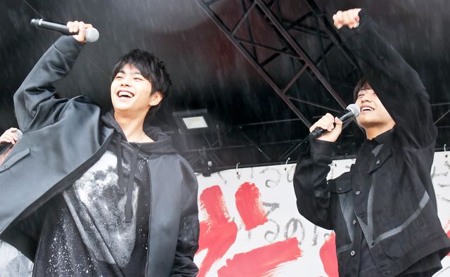 佐藤勝利×高橋海人、めっちゃさわやか！映画『ブラック校則』イベント（3枚目）