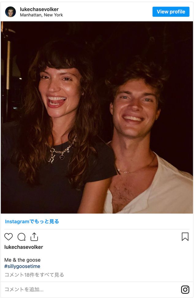 32歳で急死したチャールビ・ディーンさん、婚約者との2ショット（2枚目）