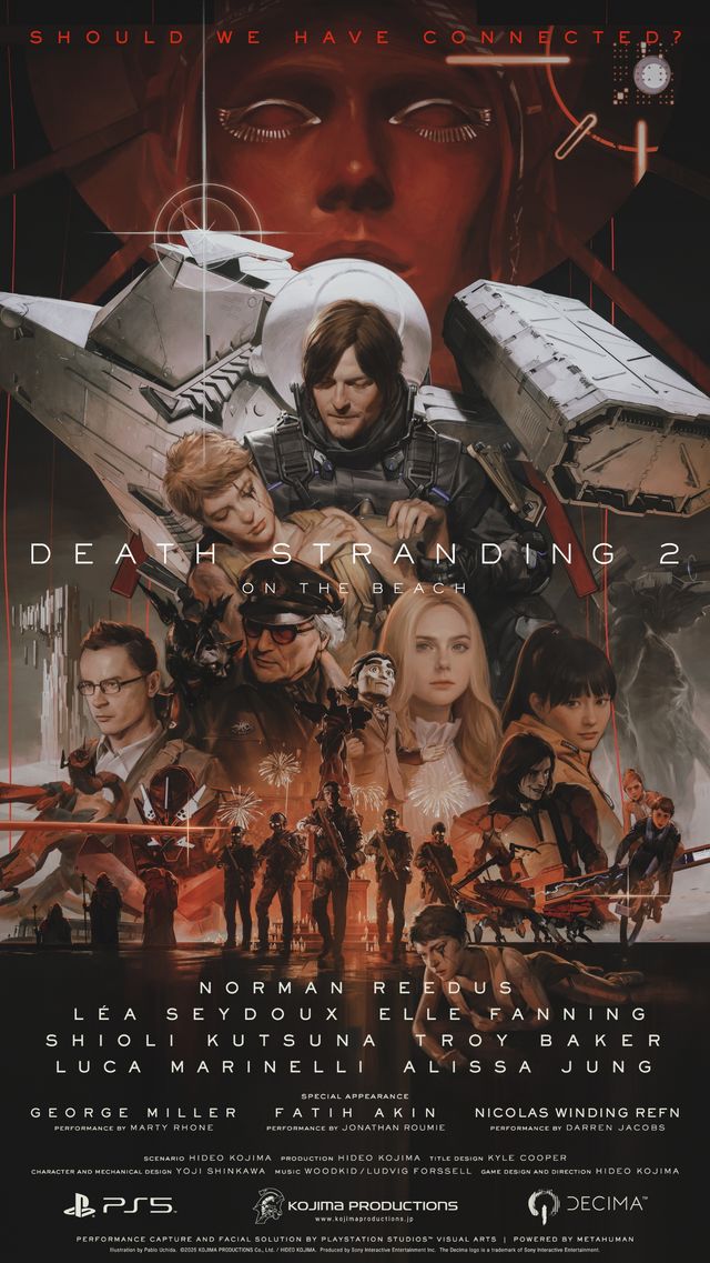 「DEATH STRANDING 2: ON THE BEACH」最新ビジュアル