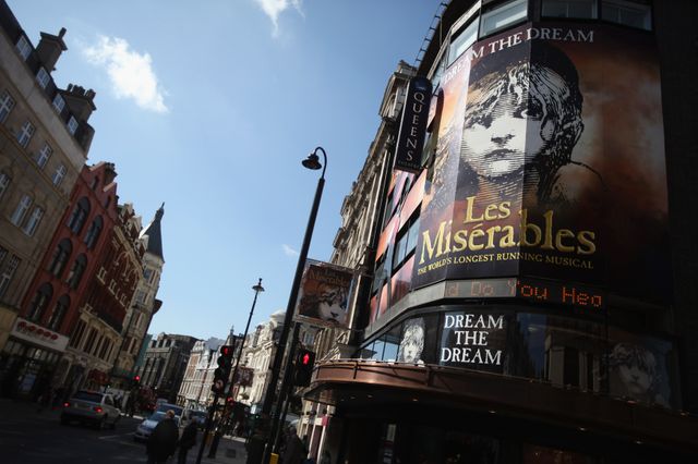 ミュージカル「レ・ミゼラブル」（写真はロンドンにて2012年に撮影されたもの）