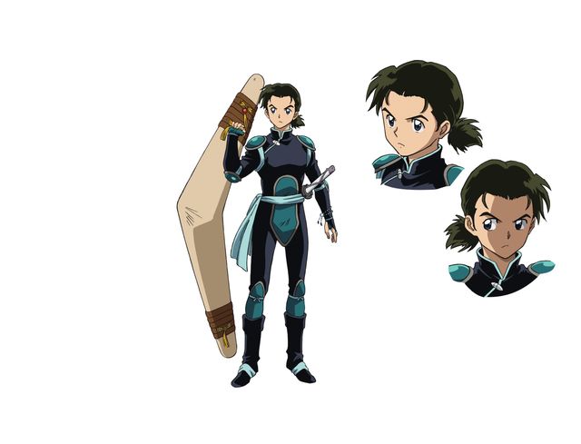 アニメ「半妖の夜叉姫」場面写真・カラー設定画（2枚目）