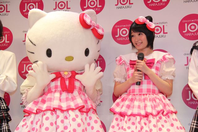 Juice=Juiceとキティちゃんは仲良し！「ミュージカル 恋するハローキティ」の製作記者発表会フォトギャラリー（3枚目）