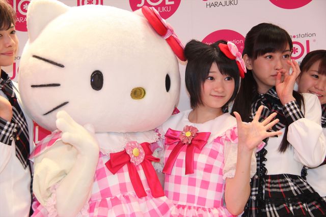 Juice=Juiceとキティちゃんは仲良し！「ミュージカル 恋するハローキティ」の製作記者発表会フォトギャラリー（5枚目）