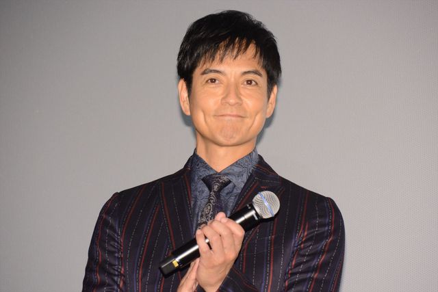 田中圭、林遣都、沢村一樹、志尊淳、吉田鋼太郎『おっさんずラブ』初日舞台あいさつに集合だお！（8枚目）