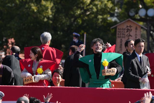 大河ドラマ「豊臣兄弟！」仲野太賀、白石聖ら豪華キャストが節分祭にズラリ！（2枚目）