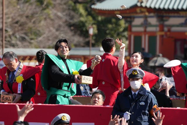 大河ドラマ「豊臣兄弟！」仲野太賀、白石聖ら豪華キャストが節分祭にズラリ！（3枚目）