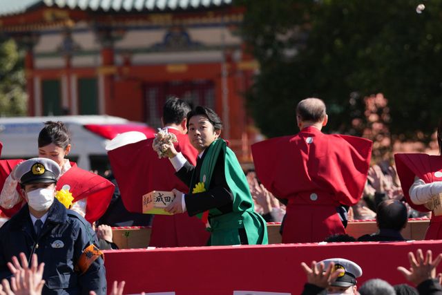 大河ドラマ「豊臣兄弟！」仲野太賀、白石聖ら豪華キャストが節分祭にズラリ！（4枚目）