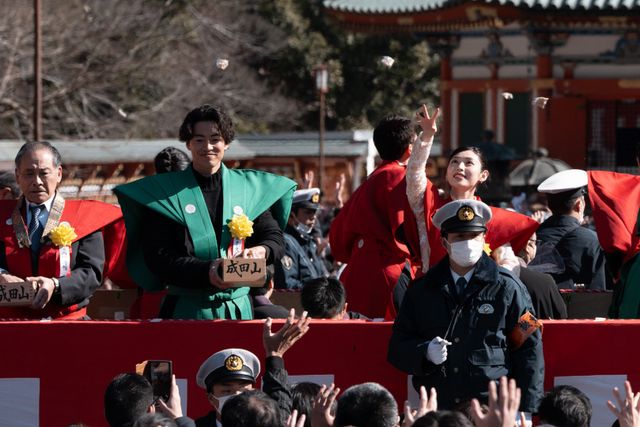 大河ドラマ「豊臣兄弟！」仲野太賀、白石聖ら豪華キャストが節分祭にズラリ！（8枚目）