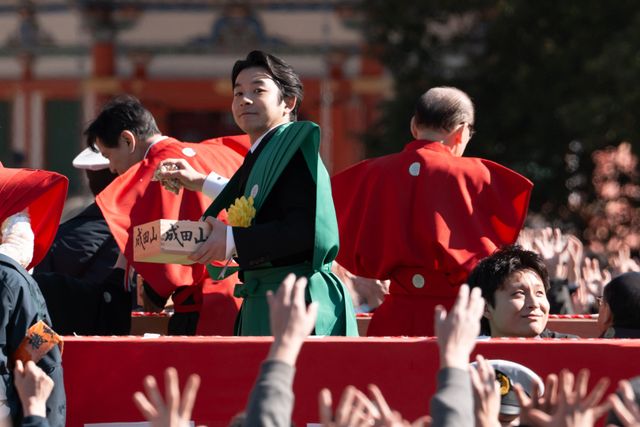 大河ドラマ「豊臣兄弟！」仲野太賀、白石聖ら豪華キャストが節分祭にズラリ！（10枚目）