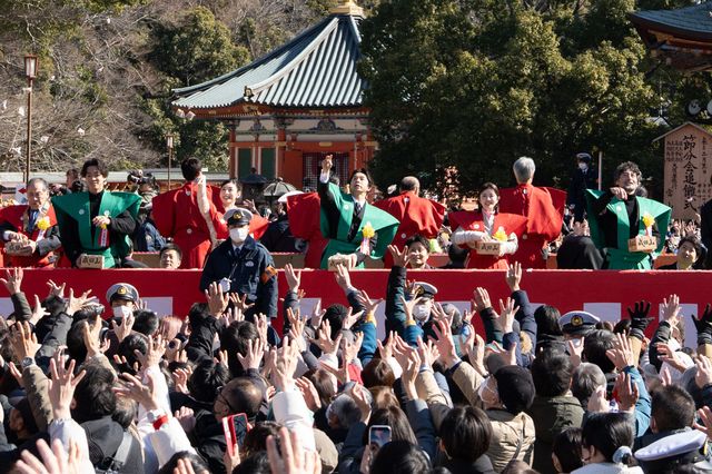 大河ドラマ「豊臣兄弟！」仲野太賀、白石聖ら豪華キャストが節分祭にズラリ！（11枚目）
