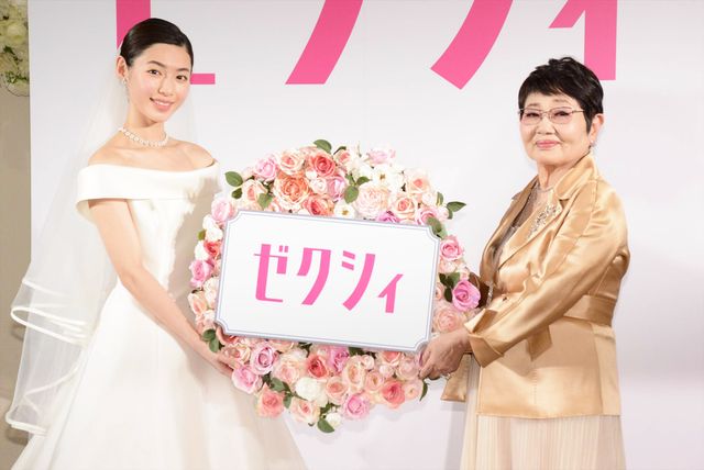 白石聖、美しいウエディングドレス姿で登壇！「ゼクシィ」新CM発表会（2枚目）