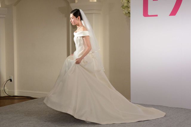 白石聖、美しいウエディングドレス姿で登壇！「ゼクシィ」新CM発表会（8枚目）