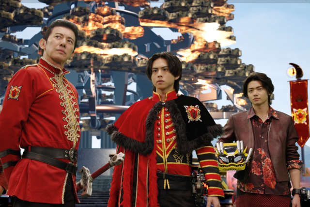 玄蕃＆ジェラミーが意気投合!?『爆上戦隊ブンブンジャーVSキングオージャー』場面写真（5枚目）