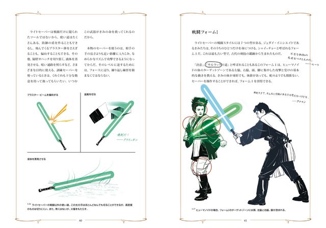 ライトセーバーでの戦闘方法を収録！「ジェダイの書」「シスの書」発売！：フォトギャラリー