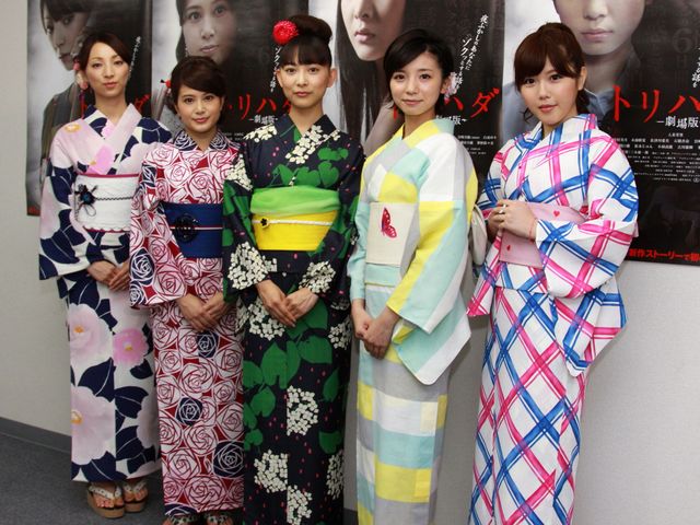 映画『トリハダ -劇場版-』大ヒット祈願写真ギャラリー：フォトギャラリー