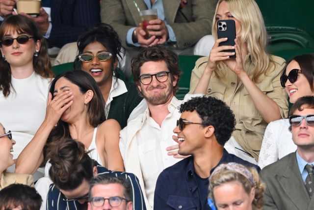 ウィンブルドンでのモニカ・バルバロとアンドリュー・ガーフィールド（3枚目）