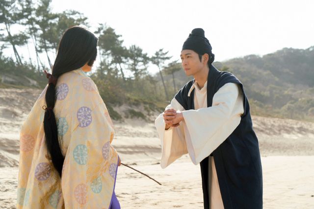 「光る君へ」周明とまひろ、出会いのシーン　第22回場面写真：フォトギャラリー