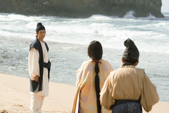 「光る君へ」周明とまひろ、出会いのシーン　第22回場面写真（5枚目）
