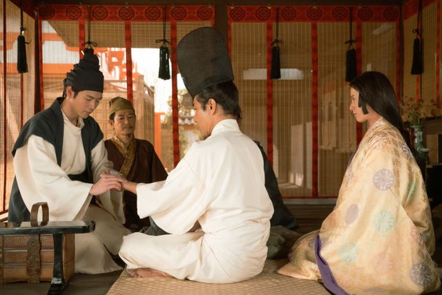 「光る君へ」周明とまひろ、出会いのシーン　第22回場面写真（9枚目）