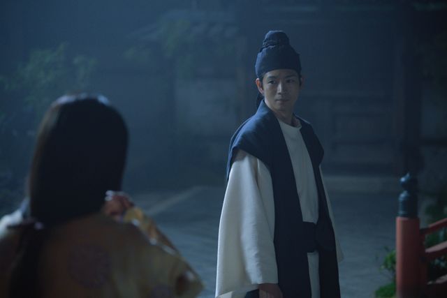 「光る君へ」周明とまひろ、出会いのシーン　第22回場面写真（14枚目）