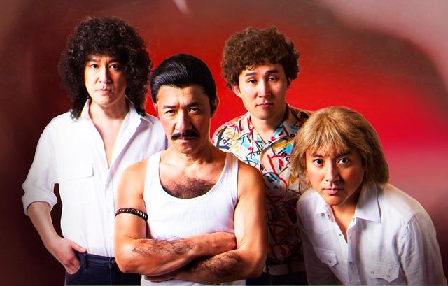 クイーンにふんした内村光良、田中直樹、ムロツヨシ、シソンヌじろう！：フォトギャラリー