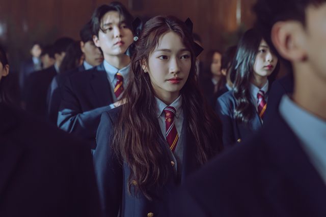 ヒリヒリ感が漂う…韓ドラ「ヒエラルキー」場面写真（21枚目）