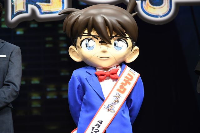 山崎育三郎『名探偵コナン　紺青の拳』参加に震えた！完成披露舞台あいさつ（11枚目）