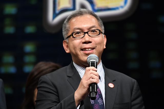 山崎育三郎『名探偵コナン　紺青の拳』参加に震えた！完成披露舞台あいさつ（26枚目）