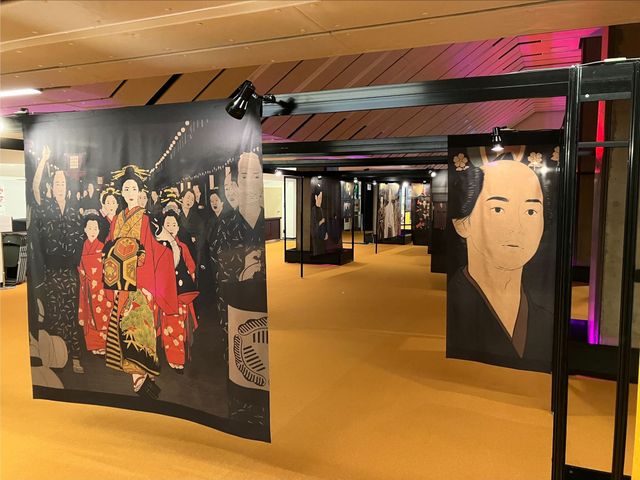 「浮世絵イラスト」インスタレーション※写真はイメージ