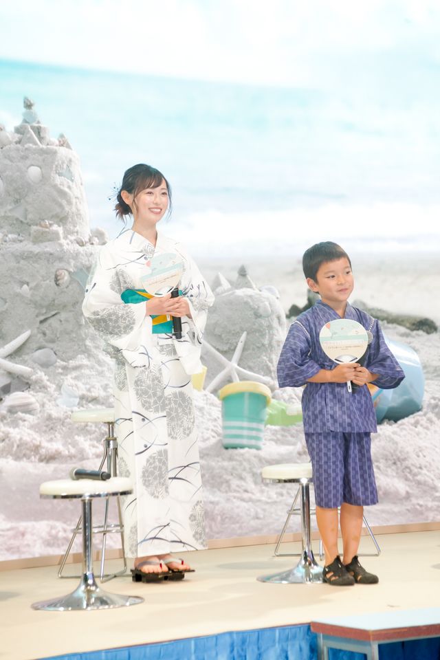 福原遥、林遣都、生田絵梨花ら浴衣で登場　風間俊介＆柳葉敏郎のウインクも！月9「明日はもっと、いい日になる」制作発表（5枚目）