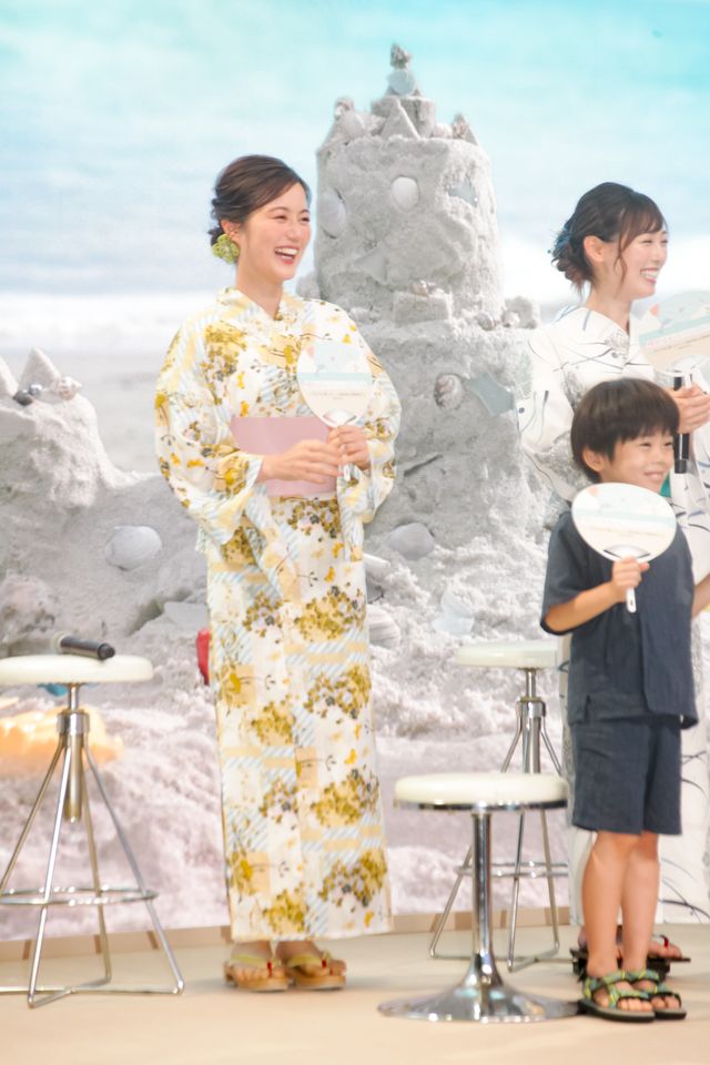 福原遥、林遣都、生田絵梨花ら浴衣で登場　風間俊介＆柳葉敏郎のウインクも！月9「明日はもっと、いい日になる」制作発表（9枚目）