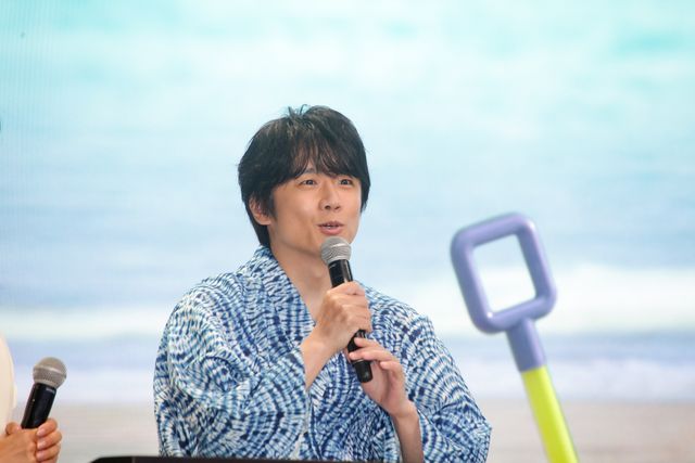 福原遥、林遣都、生田絵梨花ら浴衣で登場　風間俊介＆柳葉敏郎のウインクも！月9「明日はもっと、いい日になる」制作発表（10枚目）