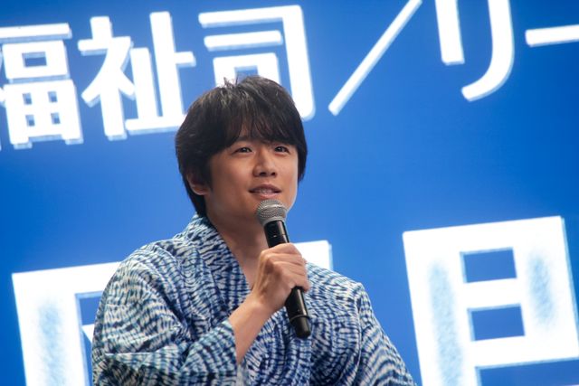 福原遥、林遣都、生田絵梨花ら浴衣で登場　風間俊介＆柳葉敏郎のウインクも！月9「明日はもっと、いい日になる」制作発表（20枚目）