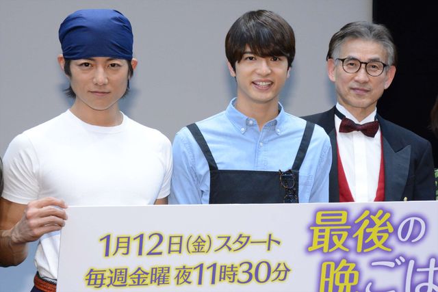 特撮俳優がそろった！中村優一＆杉浦太陽＆篠田三郎出演ドラマ「最後の晩ごはん」記者会見（14枚目）