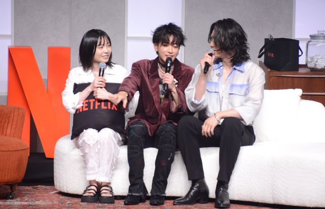 佐藤健、宮崎優、町田啓太、志尊淳が「グラスハート」世界最速試写会イベントにサプライズ登場！（9枚目）